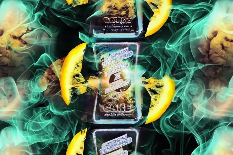 Emerald Eclipse cake dispo
